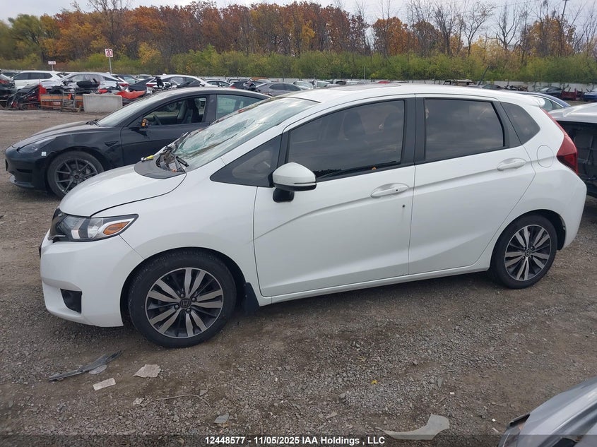 2017 Honda Fit Ex/Exl VIN: 3HGGK5H87HM100381 Lot: 12448577