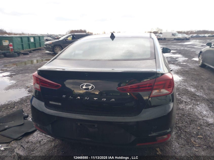 2019 Hyundai Elantra Preferred VIN: KMHD84LF1KU735952 Lot: 12448580