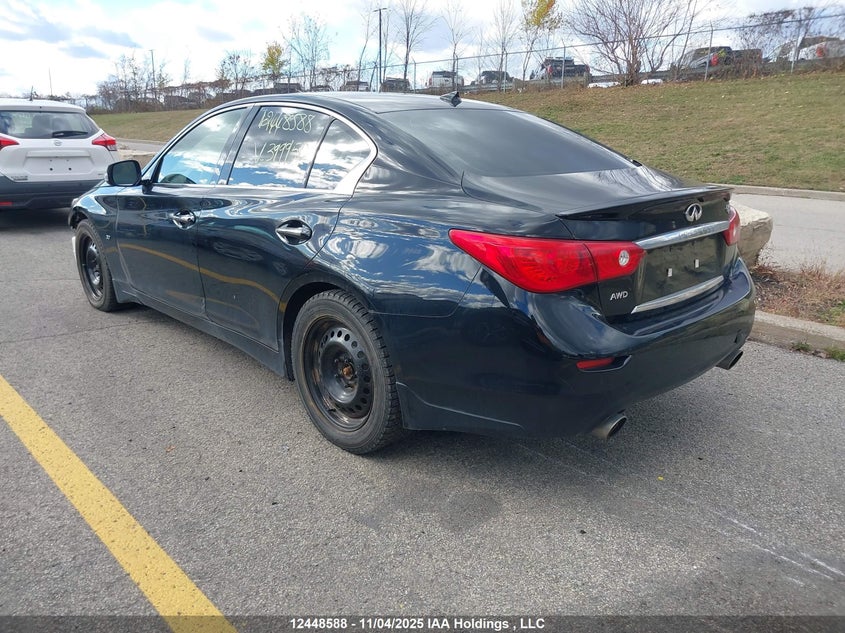 2015 Infiniti Q50 VIN: JN1BV7AR9FM399950 Lot: 12448588