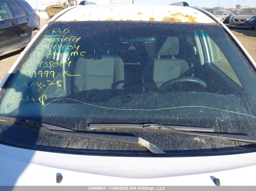 2007 Pontiac Vibe VIN: 5Y2SL65887Z435064 Lot: 12448604