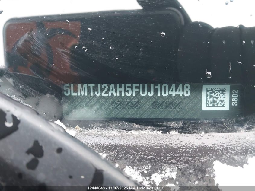 2015 Lincoln Mkc VIN: 5LMTJ2AH5FUJ10448 Lot: 12448643