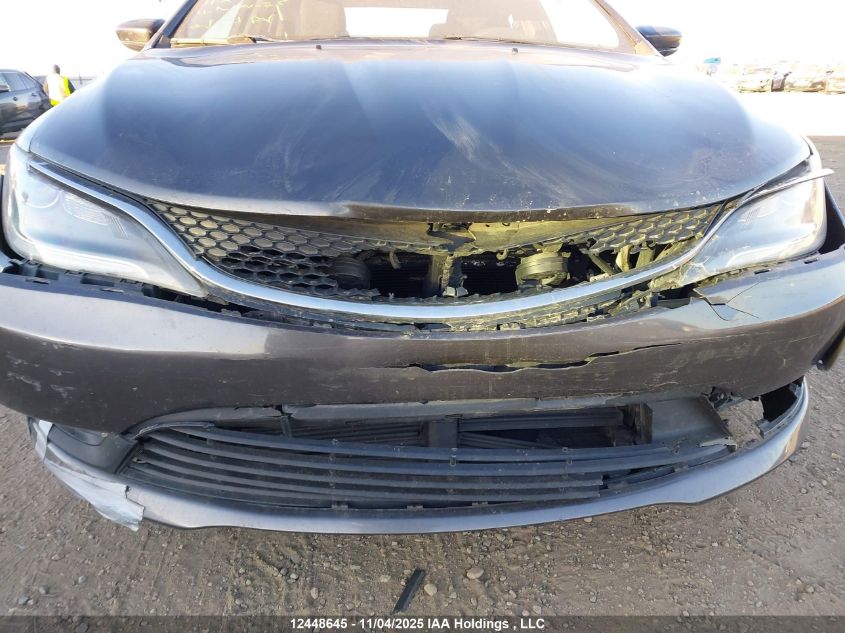 2015 Chrysler 200 Lx VIN: 1C3CCCFBXFN601351 Lot: 12448645