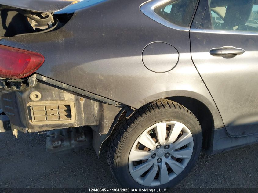 2015 Chrysler 200 Lx VIN: 1C3CCCFBXFN601351 Lot: 12448645