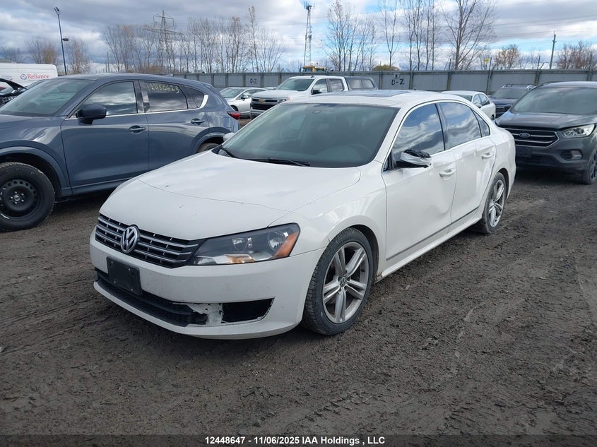 1VWCN7A34EC110472 2014 VOLKSWAGEN PASSAT photo no. 2