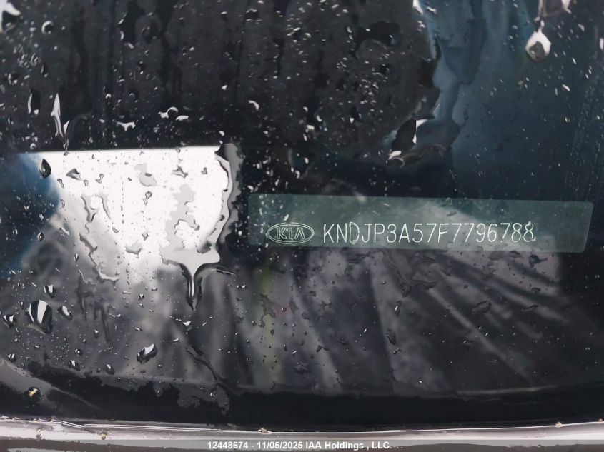 2015 Kia Soul VIN: KNDJP3A57F7796788 Lot: 12448674