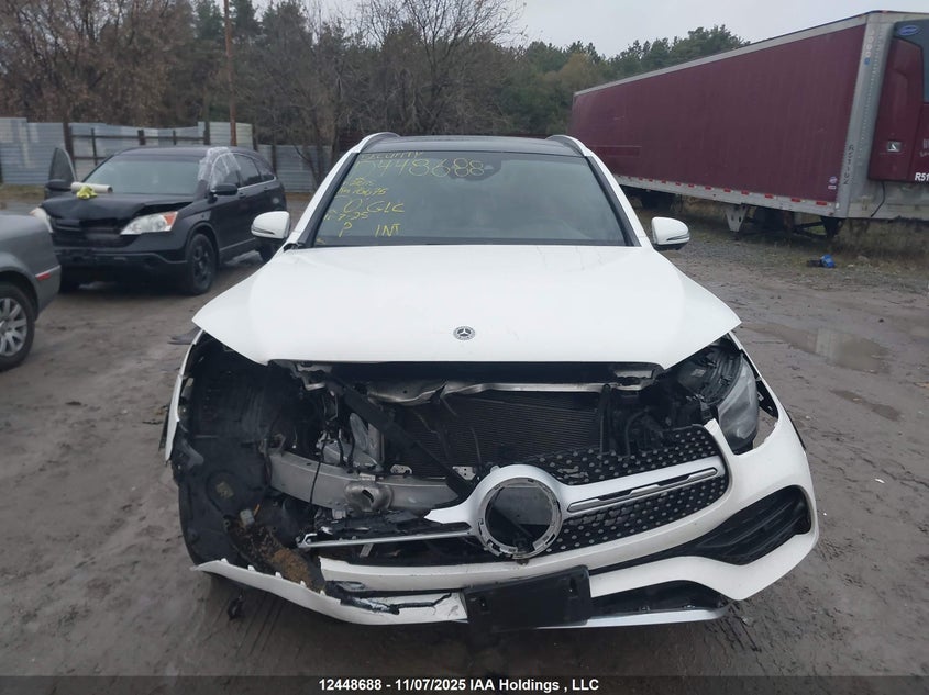2020 Mercedes-Benz Glc 300 4Matic VIN: WDC0G8EB2LV216115 Lot: 12448688