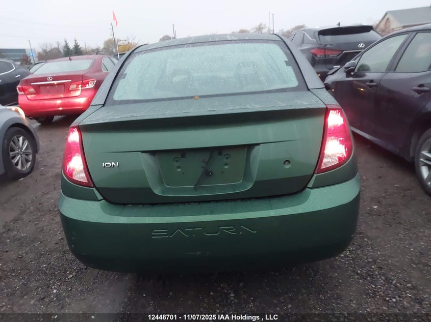 2003 Saturn Ion 3 Uplevel VIN: 1G8AL52F53Z161982 Lot: 12448701