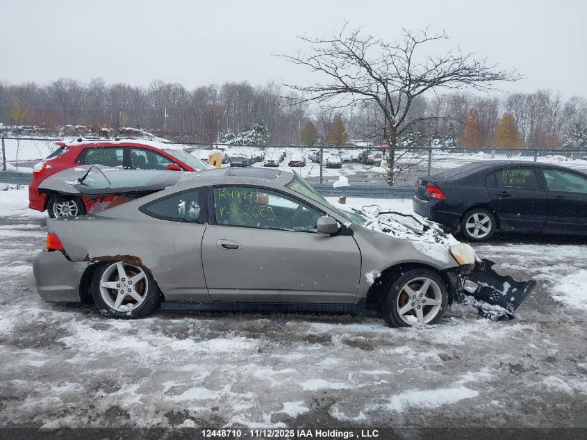 2002 Acura Rsx VIN: JH4DC53832C802629 Lot: 12448710