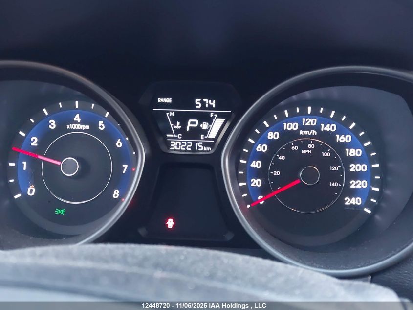 2014 Hyundai Elantra Gl VIN: 5NPDH4AE9EH525239 Lot: 12448720