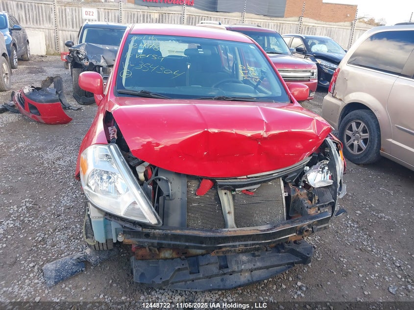 2010 Nissan Versa S/Sl VIN: 3N1BC1CP4AL354304 Lot: 12448722