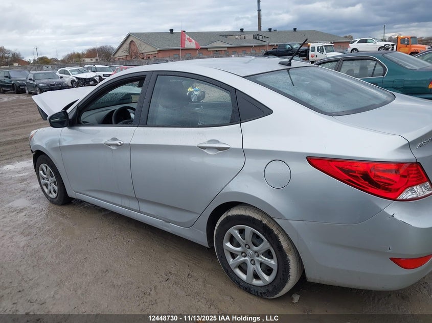 2014 Hyundai Accent VIN: KMHCT4AE7EU708411 Lot: 12448730