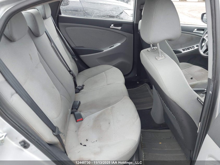 2014 Hyundai Accent VIN: KMHCT4AE7EU708411 Lot: 12448730