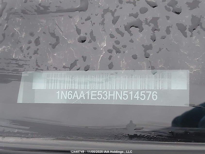1N6AA1E53HN514576 2017 NISSAN TITAN photo no. 9
