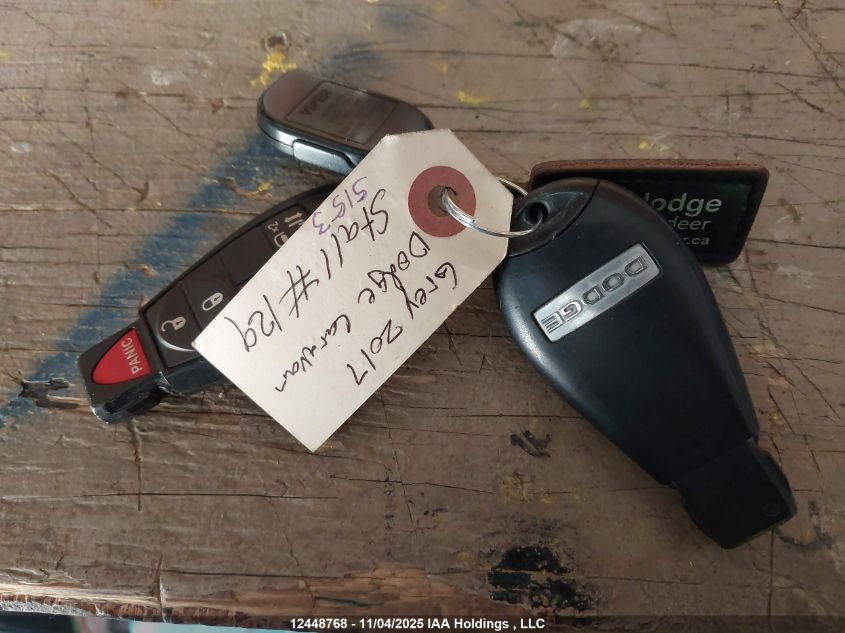 2017 Dodge Grand Caravan Crew VIN: 2C4RDGDG5HR815436 Lot: 12448768