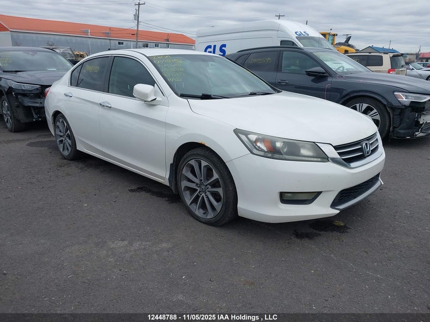 1HGCR2F58EA812554 2014 Honda Accord Sport auction photo 1