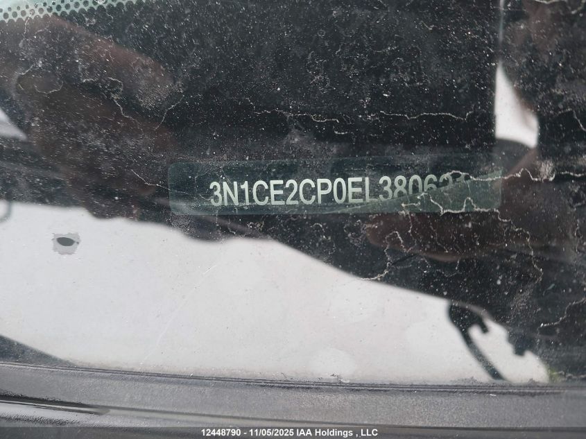 2014 Nissan Versa Note S/S Plus/Sv/Sl VIN: 3N1CE2CP0EL380621 Lot: 12448790
