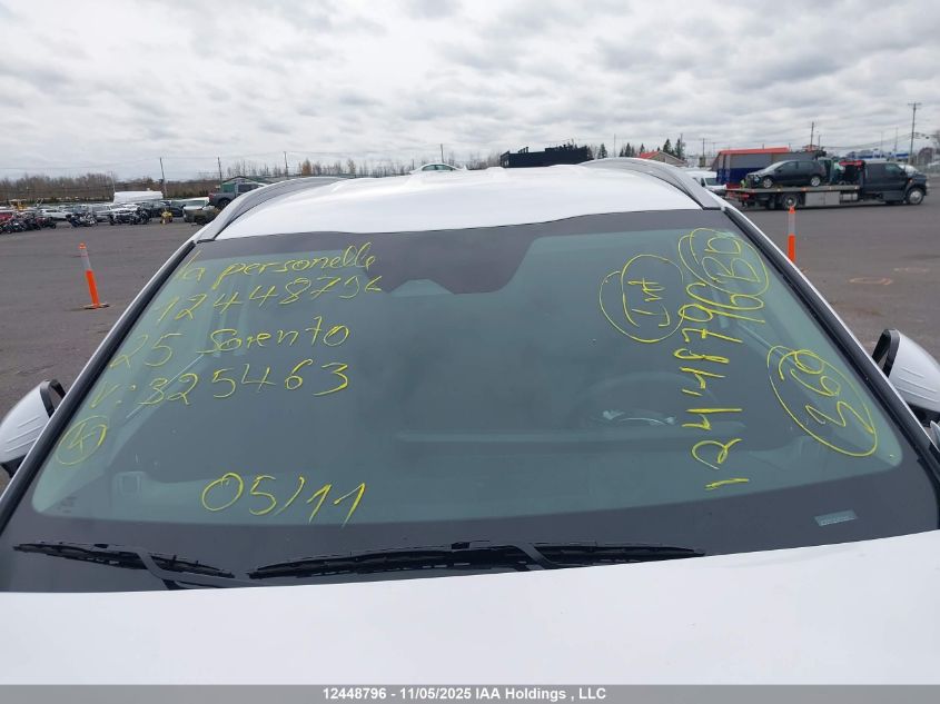 2025 Kia Sorento Lx VIN: 5XYRGDJC8SG325463 Lot: 12448796