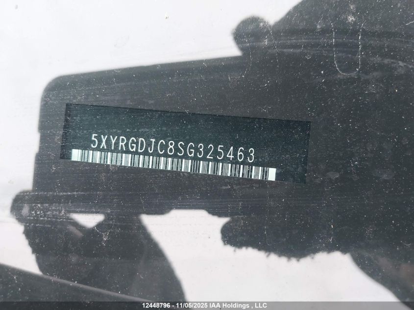 2025 Kia Sorento Lx VIN: 5XYRGDJC8SG325463 Lot: 12448796