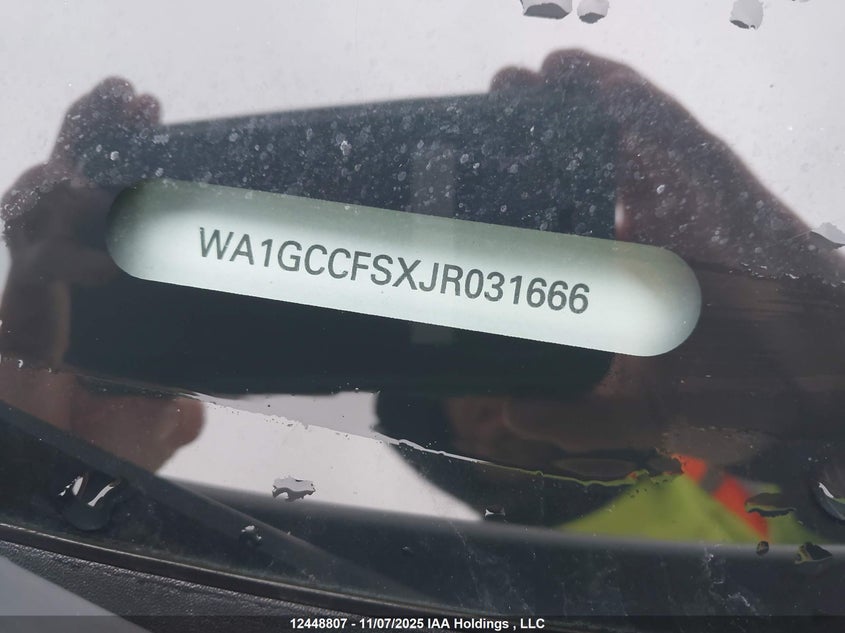 WA1GCCFSXJR031666 2018 AUDI Q3 photo no. 18
