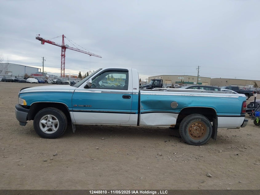1996 Dodge Ram 1500 VIN: 1B7HC16Y0TS648444 Lot: 12448810