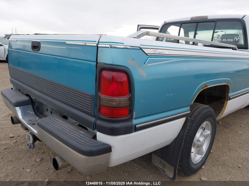 1996 Dodge Ram 1500 VIN: 1B7HC16Y0TS648444 Lot: 12448810