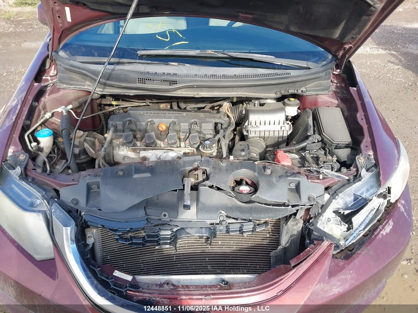 2013 Honda Civic VIN: 2HGFB2F58DH000415 Lot: 12448851