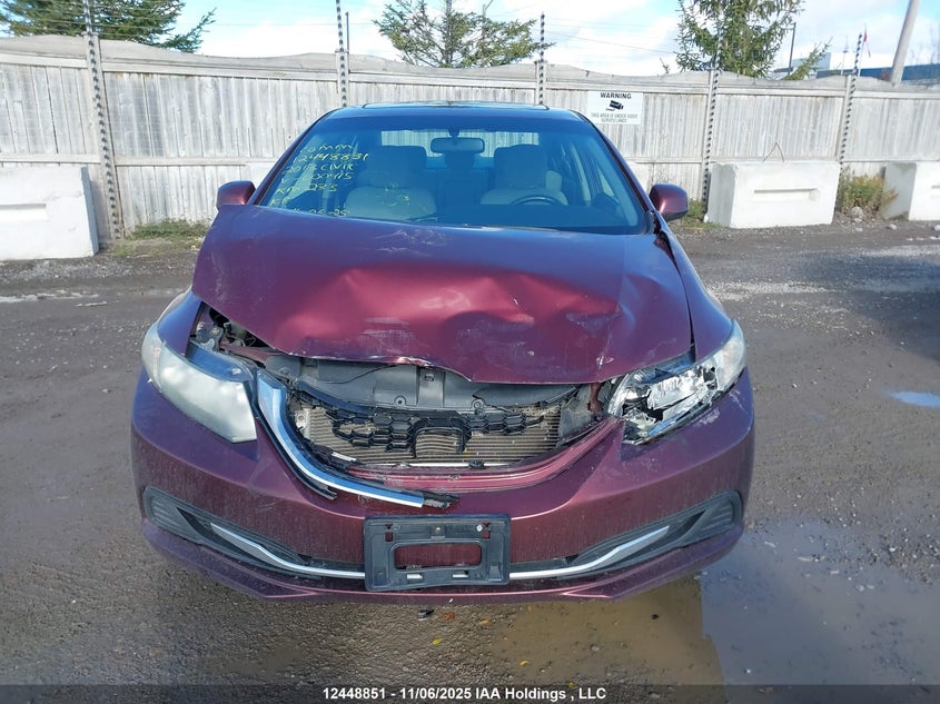 2013 Honda Civic VIN: 2HGFB2F58DH000415 Lot: 12448851