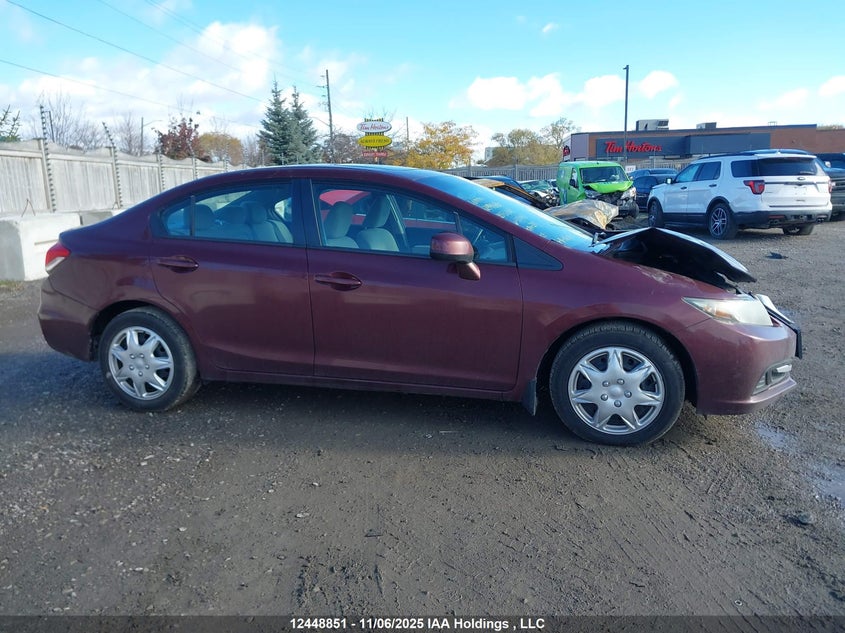 2013 Honda Civic VIN: 2HGFB2F58DH000415 Lot: 12448851