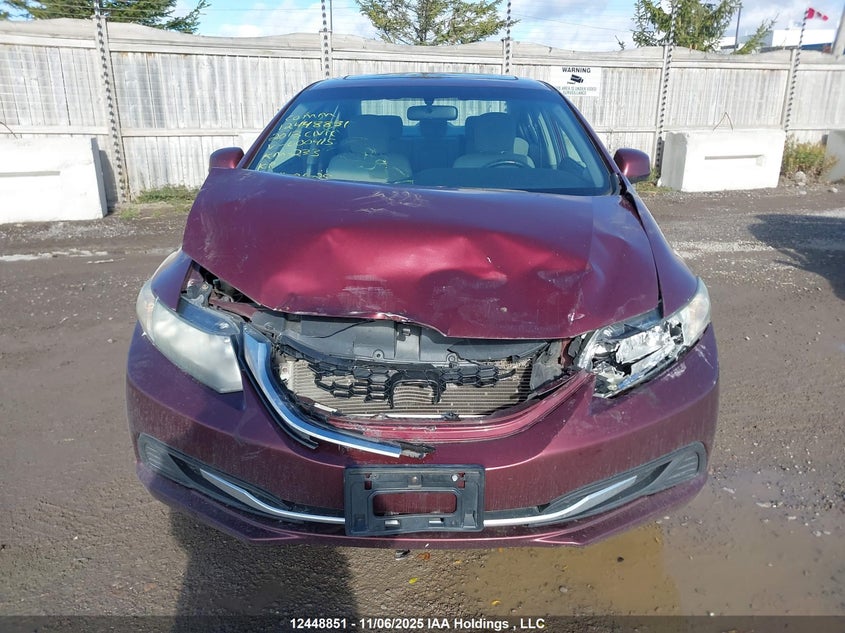 2013 Honda Civic VIN: 2HGFB2F58DH000415 Lot: 12448851