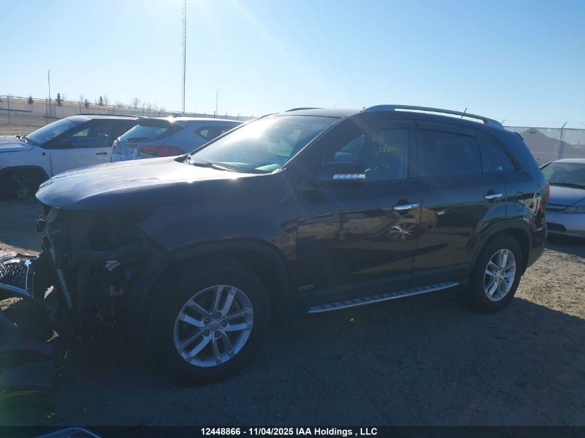 2014 Kia Sorento Lx VIN: 5XYKTCA61EG492513 Lot: 12448866