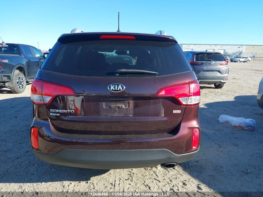 2014 Kia Sorento Lx VIN: 5XYKTCA61EG492513 Lot: 12448866