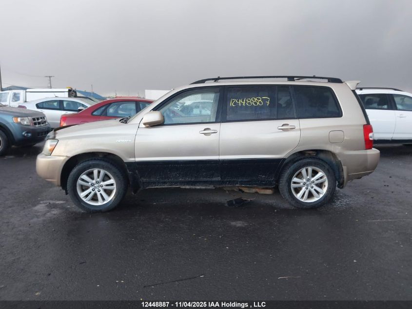 2006 Toyota Highlander Hybrid Hybrid VIN: JTEEW21A360009755 Lot: 12448887