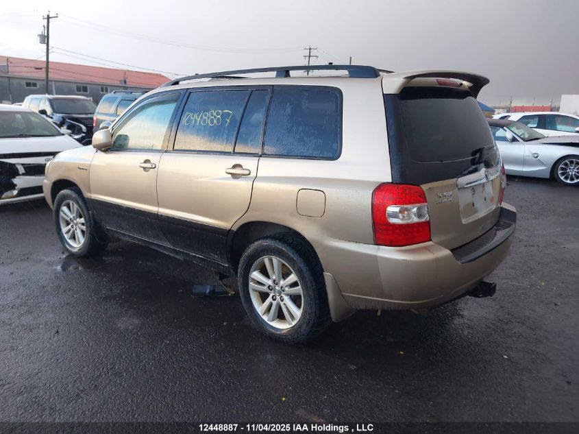2006 Toyota Highlander Hybrid Hybrid VIN: JTEEW21A360009755 Lot: 12448887