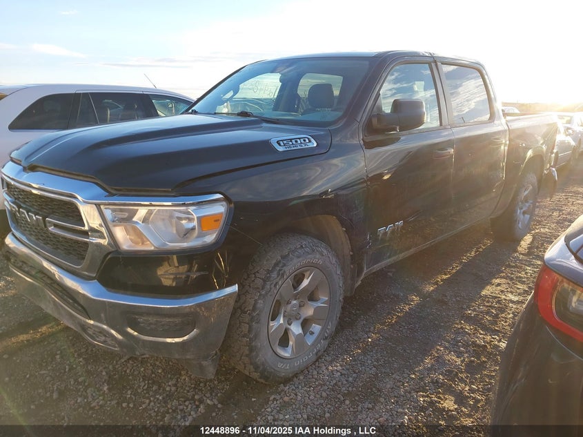1C6SRFGT8KN763916 2019 RAM 1500 photo no. 2