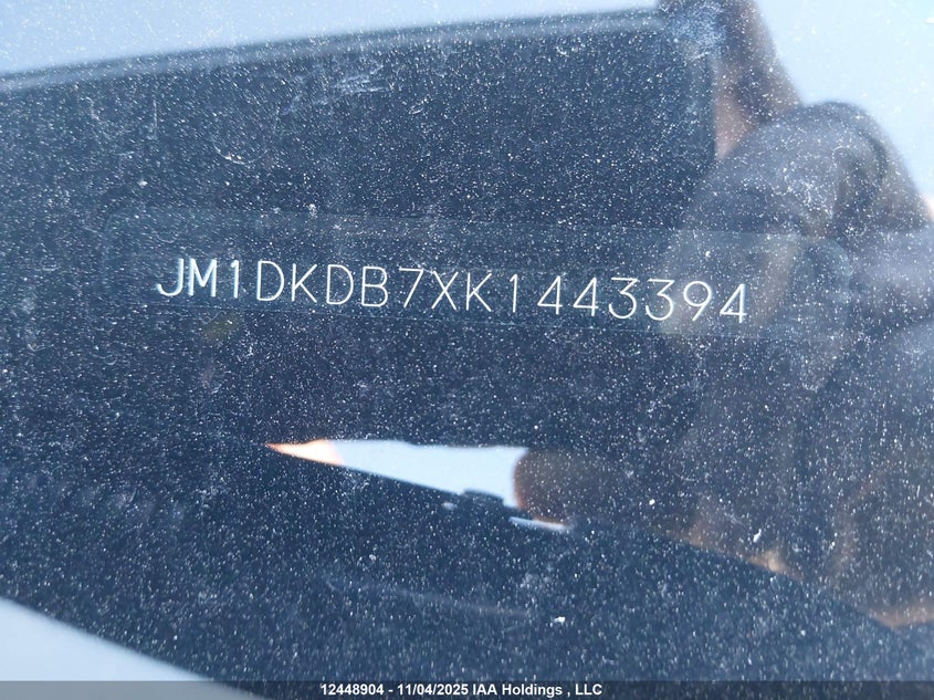 2019 Mazda Cx-3 Sport VIN: JM1DKDB7XK1443394 Lot: 12448904