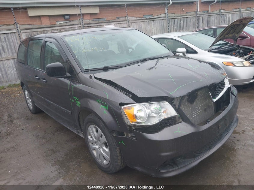 2017 Dodge Grand Caravan Se VIN: 2C4RDGBGXHR802586 Lot: 12448926