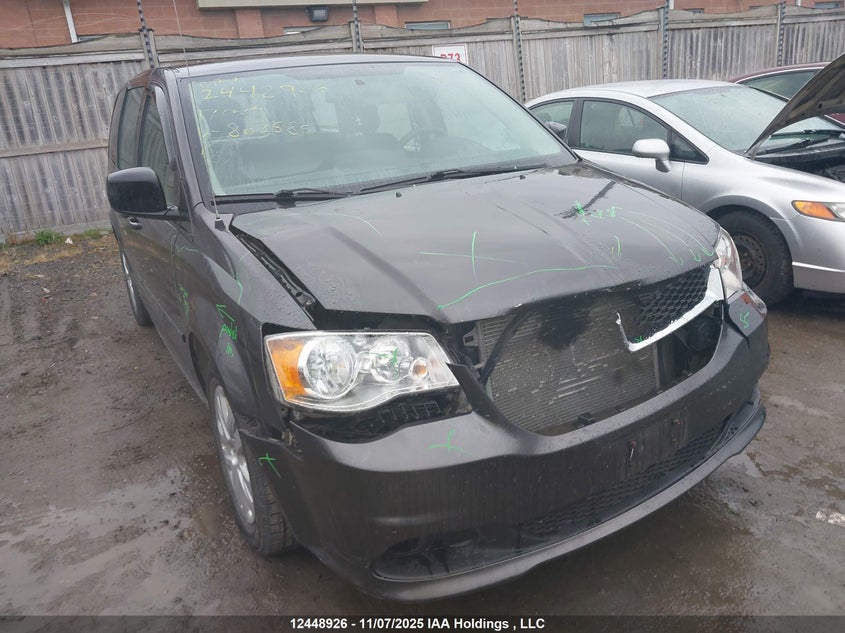 2C4RDGBGXHR802586 2017 Dodge Grand Caravan Se auction photo 1