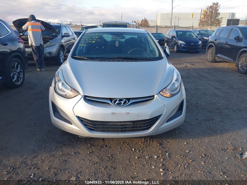 2015 Hyundai Elantra Gl VIN: 5NPDH4AE5FH646397 Lot: 12448933
