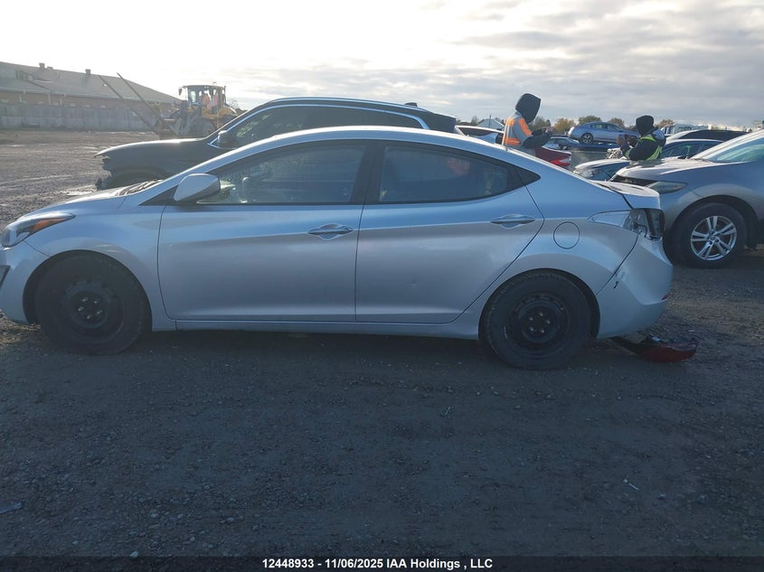 2015 Hyundai Elantra Gl VIN: 5NPDH4AE5FH646397 Lot: 12448933