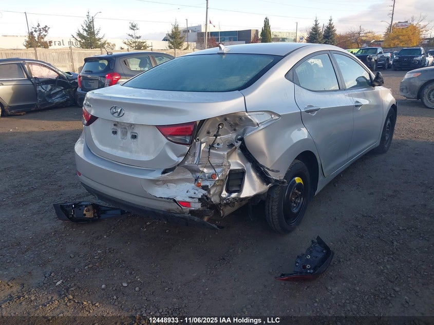 2015 Hyundai Elantra Gl VIN: 5NPDH4AE5FH646397 Lot: 12448933