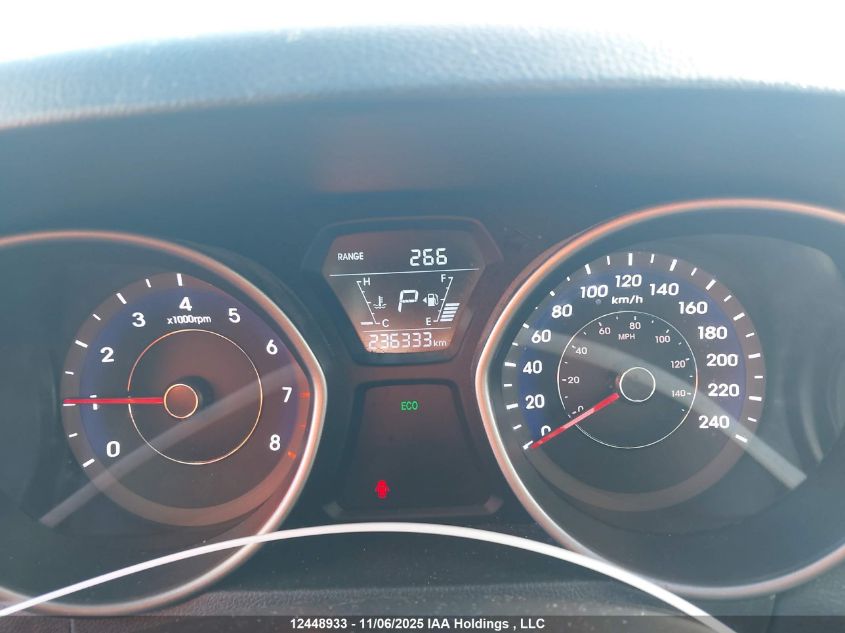 2015 Hyundai Elantra Gl VIN: 5NPDH4AE5FH646397 Lot: 12448933