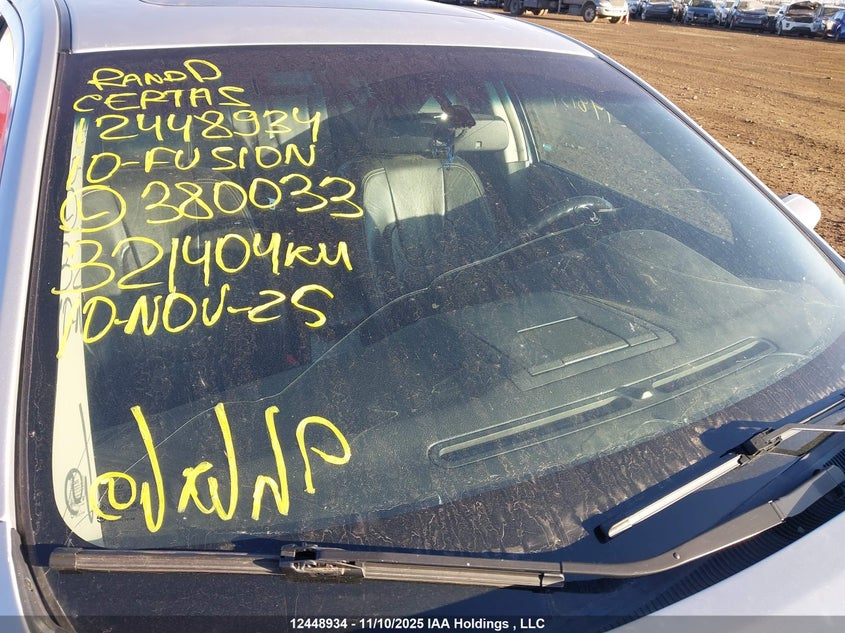 2010 Ford Fusion Sport VIN: 3FAHP0DC2AR380033 Lot: 12448934