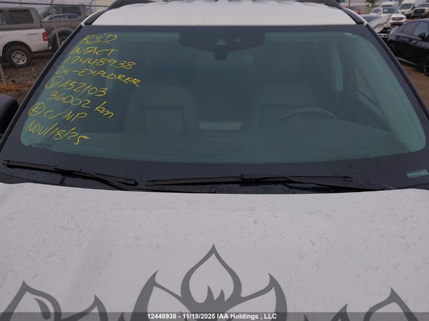 2024 Ford Explorer Xlt VIN: 1FMSK8DH2RGA52103 Lot: 12448938