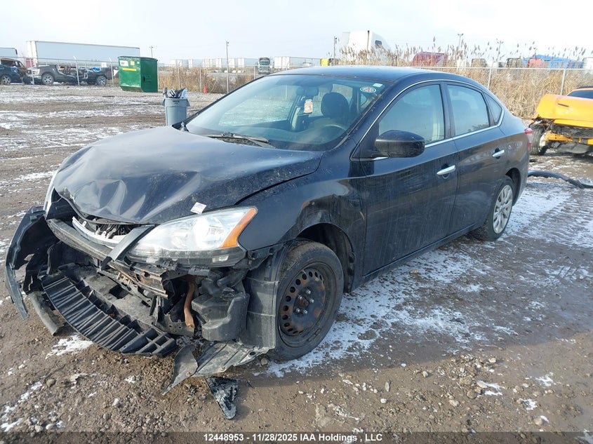 3N1AB7AP3FL639510 2015 NISSAN SENTRA photo no. 2