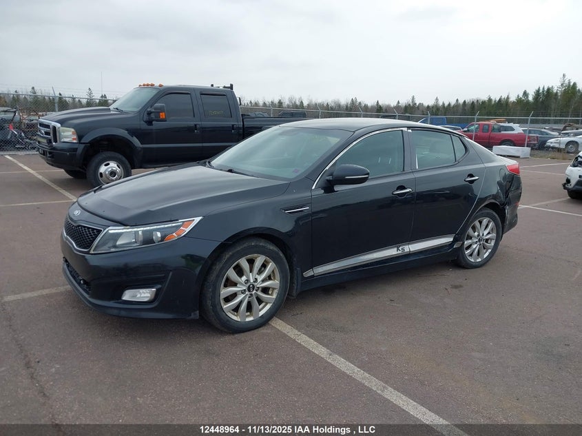 KNAGN4A71E5516202 2014 KIA OPTIMA photo no. 2