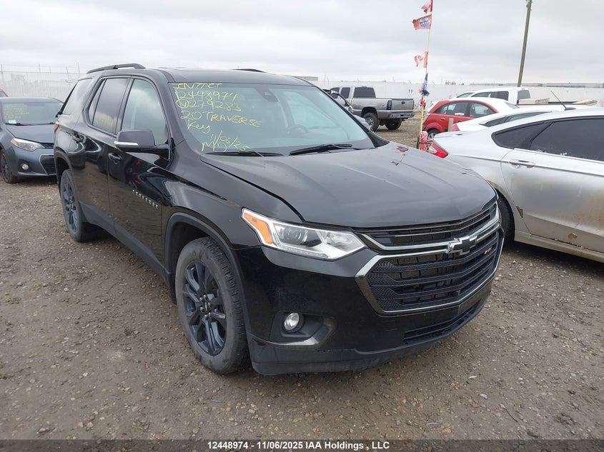 1GNEVJKWXLJ279283 2020 Chevrolet Traverse Rs auction photo 1