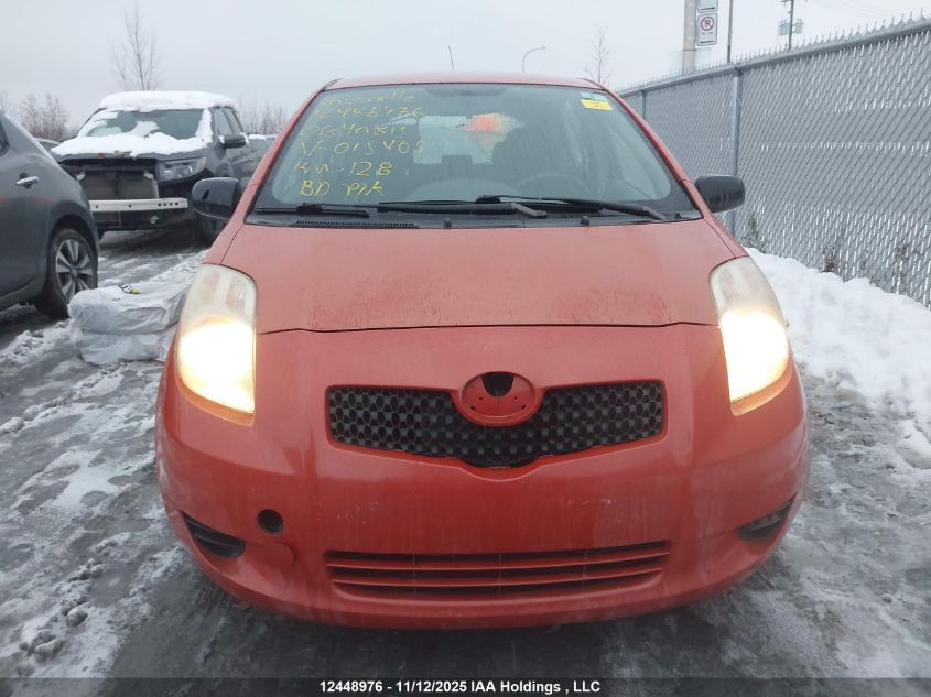 2006 Toyota Yaris VIN: JTDKT923965015409 Lot: 12448976