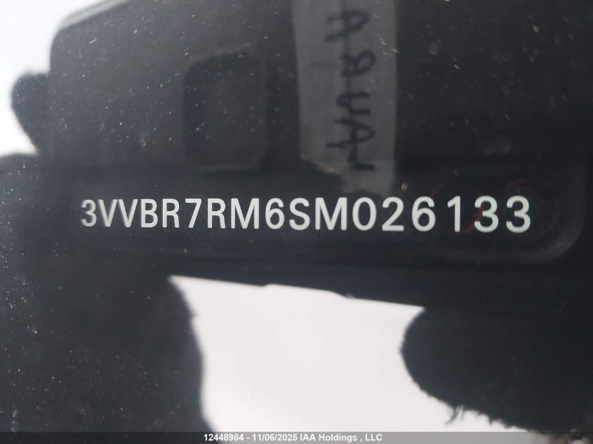 2025 Volkswagen Tiguan S VIN: 3VVBR7RM6SM026133 Lot: 12448984