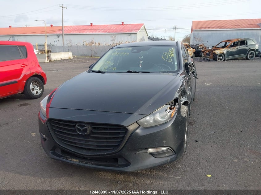 2017 Mazda 3 Touring VIN: JM1BN1L76H1153853 Lot: 12448995