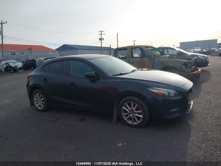 2017 Mazda 3 Touring VIN: JM1BN1L76H1153853 Lot: 12448995